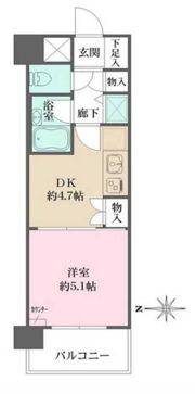 シティスクエア恵比寿の間取り画像
