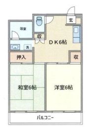 サンライズ行徳の間取り画像