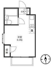 グリーンハイム高橋の間取り画像