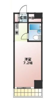 パークハイツ日本橋蛎殻町の間取り画像
