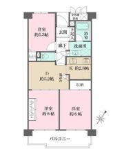アーバンハイツ巣鴨A棟の間取り画像