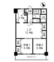 グランドフェニックスの間取り画像