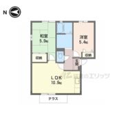 ディアス有里の間取り画像