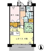 ロイヤルパークス西新井の間取り画像