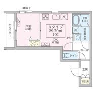 リブレスト篠崎の間取り画像