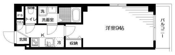 イーストアベニュー石原の間取り画像