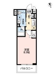 ガリシア蒲田Southの間取り画像