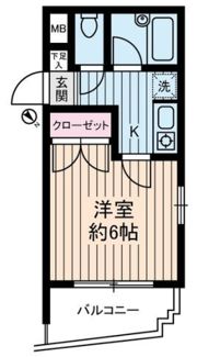 CRESCENT MOTONESの間取り画像