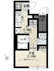 ソルナクレイシア池袋Ⅱの間取り画像