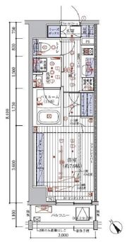ブライズ東池袋の間取り画像