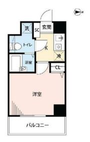 クレアシオン後楽園の間取り画像