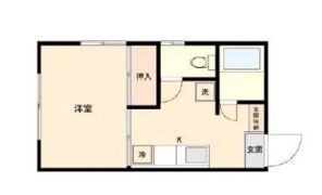名島ハウスの間取り画像