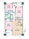 ブリリア外苑出羽坂（Brillia外苑出羽坂）の間取り画像