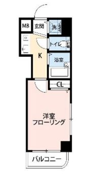 フェニックス中野新橋の間取り画像