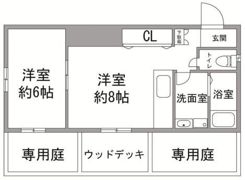 メゾンノアノアの間取り画像