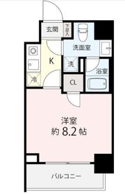 ヴィエルジュ錦糸町太平の間取り画像