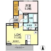セジュール古橋Ⅰの間取り画像