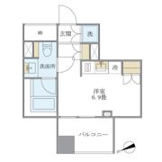 Brillia ist 銀座東の間取り画像
