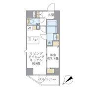 ルネサンス赤坂プレミアムコートの間取り画像
