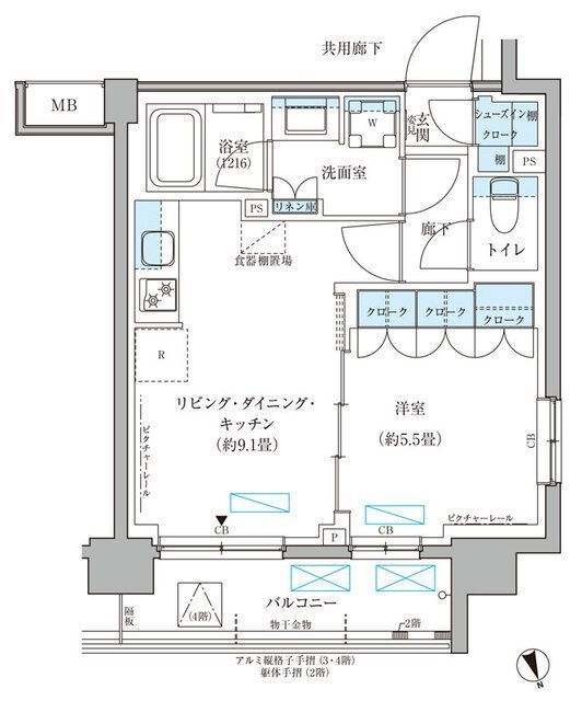 間取図