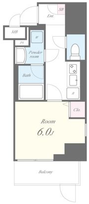 RYOGOKU STATION RESIDENCEの間取り画像
