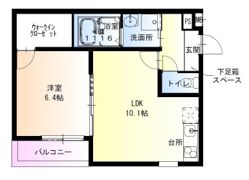 フジパレス泉大津Ⅱ番館の間取り画像