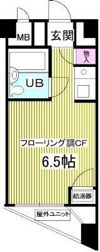 カルム赤坂の間取り画像