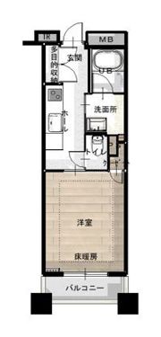 Brillia銀座idの間取り画像