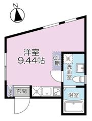 Casa Blanche 武蔵小山の間取り画像