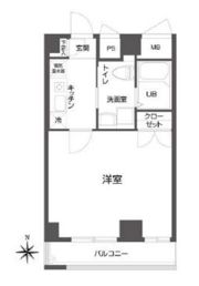 クローバーステイ秋葉原8番8号の間取り画像