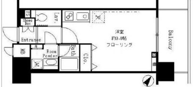 サンクレール荒川ブランガーデンの間取り画像