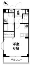 カルフール亜里巣の間取り画像