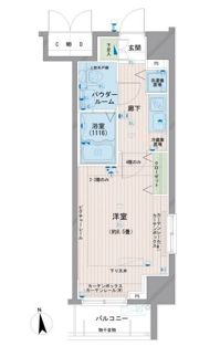 メインステージ浅草橋の間取り画像
