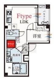 b’CASA牛込柳町の間取り画像