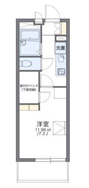 レオパレス言問の間取り画像