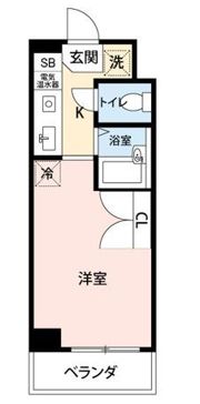 ブラントゥール恵比寿の間取り画像