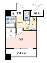 ヴェルステージ恵比寿の間取り画像