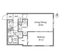 quador中野の間取り画像