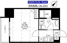 ステージファースト東日暮里の間取り画像