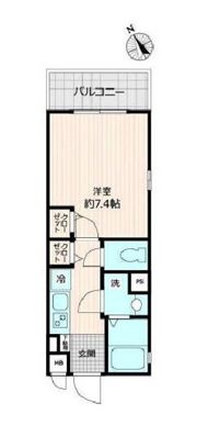 ダウンタウンレジデンスの間取り画像