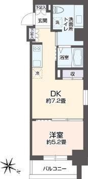 リエトコート元赤坂の間取り画像