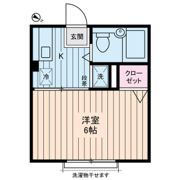 カディカワセⅡの間取り画像
