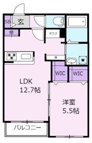 クラウドパークの間取り画像