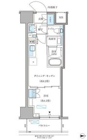 パークアクシス住吉ガーデンスクエアの間取り画像