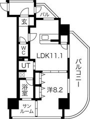さくらHills ARAKOの間取り画像