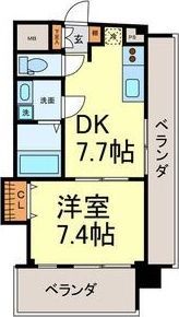 CLAIR HEIWAの間取り画像