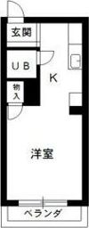シャトー鶴舞の間取り画像