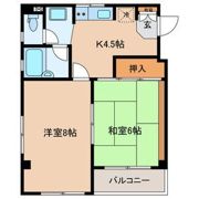ウィステリアⅠの間取り画像
