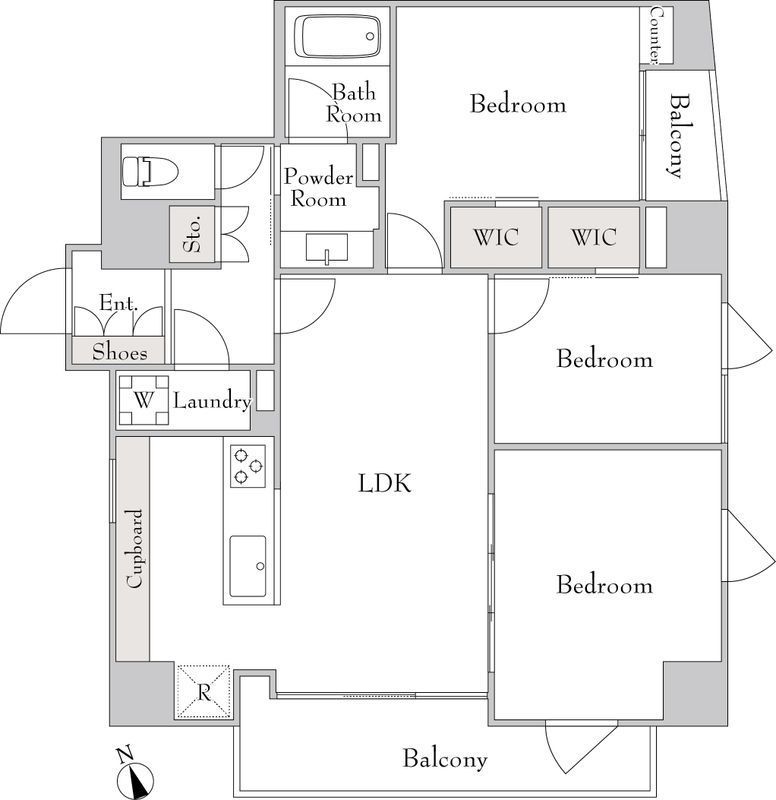 間取図