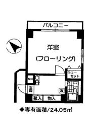 フレンド清水の間取り画像